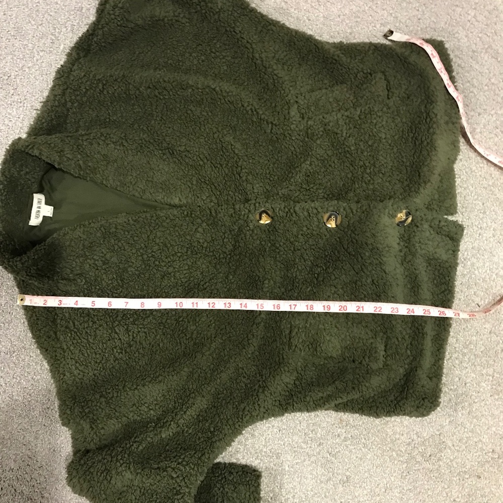 Fashion on Earth Fleece Cardigan - Picture 5 of 5